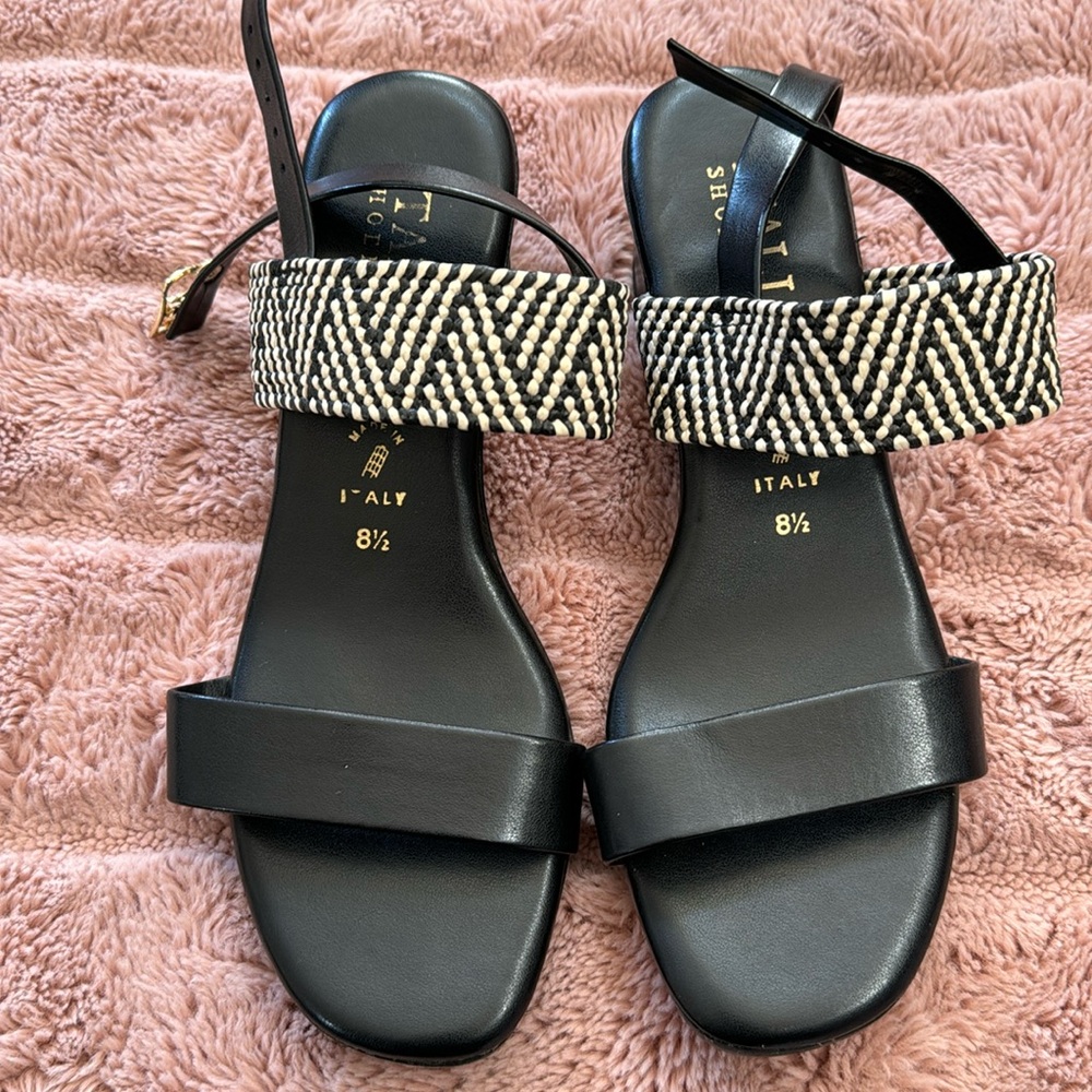 Italian Shoemakers Heeled Sandals Size 8 1/2